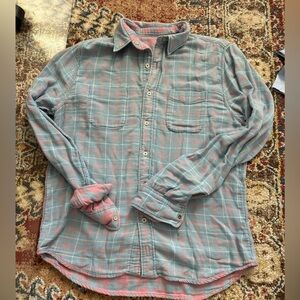 Faherty reversible button up shirt